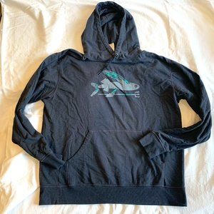Men's Patagonia Flying Fish Sweatshirt Blue XXL